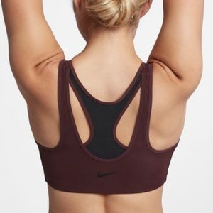 Nike zip sports bra